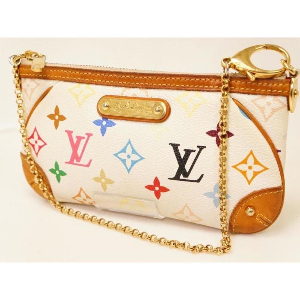 Pochette Milla Pouch Chain Shoulder Monogram Leather MM